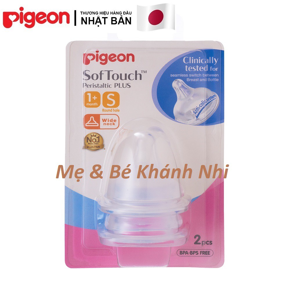 [Mã 267FMCGSALE giảm 8% đơn 500K] Bình Sữa Pigeon PPSU Plus 160ML - Bình Sữa Pigeon Cổ Rộng PPSU Plus 160ML