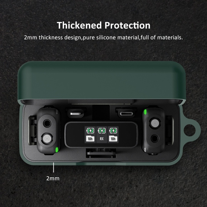 Vỏ Silicon Chống Rơi Bảo Vệ Micro Cho Action 2 OM 5