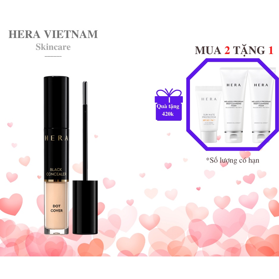 Che khuyết điểm HERA BLACK CONCEALER DOT COVER