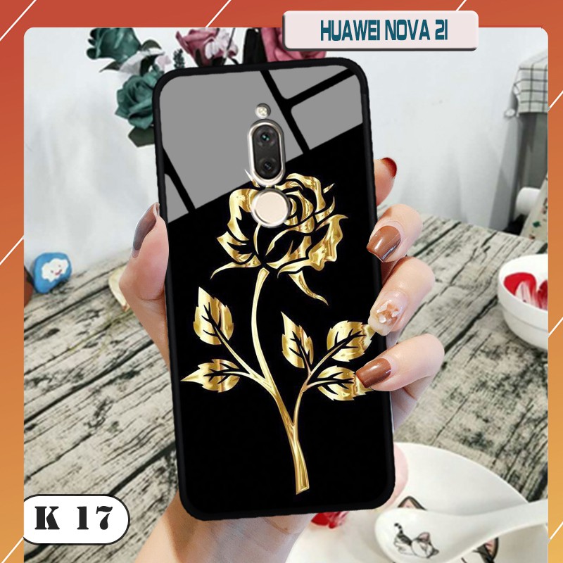 Ốp lưng kính 3D cao cấp Huawei Nova 2i