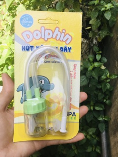 Hút mũi 2 dây Đầu sillicon Dolphin