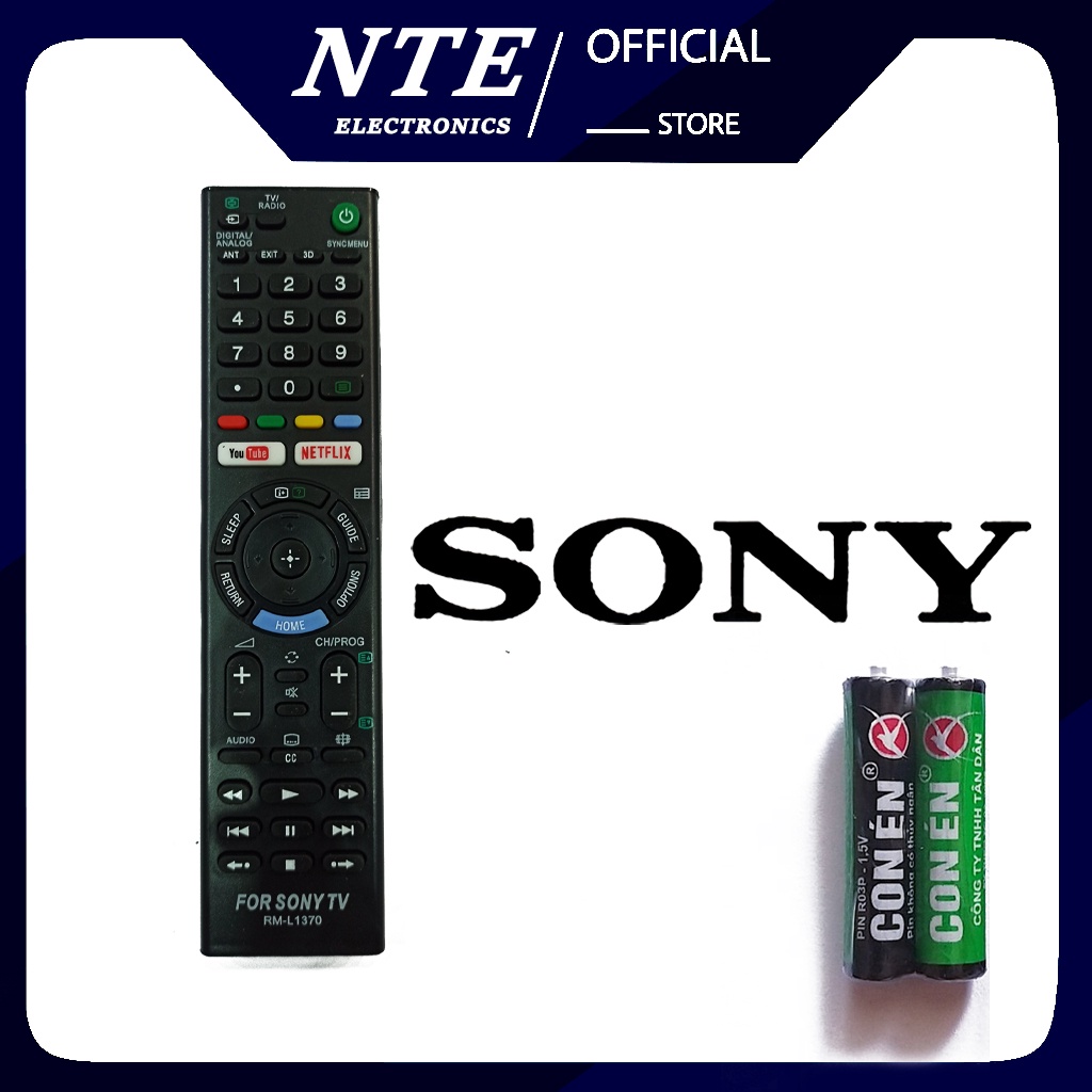 Điều khiển Tivi SONY Smart Internet - Dùng cho Tivi SONY LED/LCD/Smart/Internet - Hàng thường