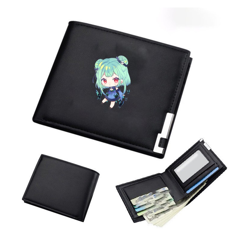 Ví da cao cấp cầm tay in hình AQUA MARINE PEKORA RUSHIA HOLOLIVE anime chibi xinh xắn dễ thương bỏ túi thời trang