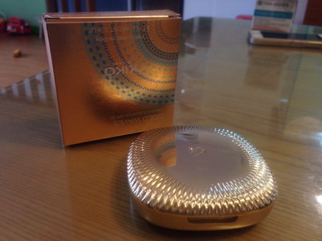 [xách tay đủ bill] Phấn Phủ Kiko Gold Waves Cream Foundation SPF30 | BigBuy360 - bigbuy360.vn