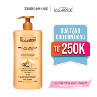 Kem ủ dành cho tóc Khô Evoluderm Masque Cheveux Sublimateur Huile Précieuse 1000ml