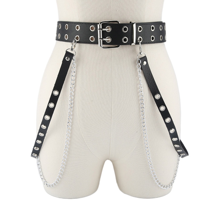 Thắt Lưng Da PU Màu Trơn Khóa Hợp Kim Thời Trang Cho Nữ