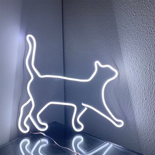 Đèn Trang Trí Led Neon Sign Hình Mèo [ Mẫu 1 ] Cat led neon