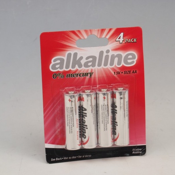 Bộ 4 Pin Alkaline AA điện thế 1.5V Uncle Bills IB0031 hàng nhập khẩu chính hãng siêu bền pin loa kẹo kéo mic không dây