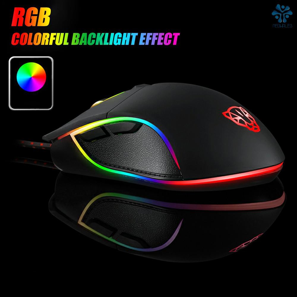 Chuột Gaming Motospeed V30 Quang Học Có Dây 6 Nút Bấm 3500dpi