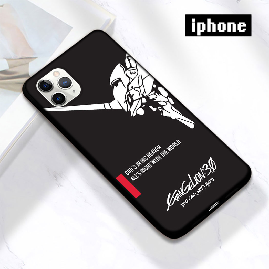 Mềm Ốp Lưng Neon Genesis Evangelion Nhiều Mẫu Mã Cho Điện Thoại Iphone X Xr Xs Max 5 6 5s 6s 7 8 Plus Se Hhh19