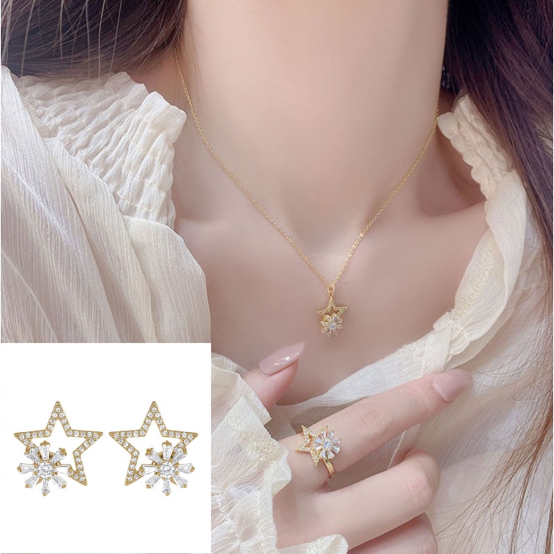 Bông Tai Bạc Không Gây Dị Ứng Thời Trang Cho Nữ