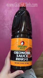 NƯỚC SỐT OKONOMI OTAFUKU 2,1KG - SỐT LÀM BÁNH XÈO NHẬT BẢN + TAKOYAKI