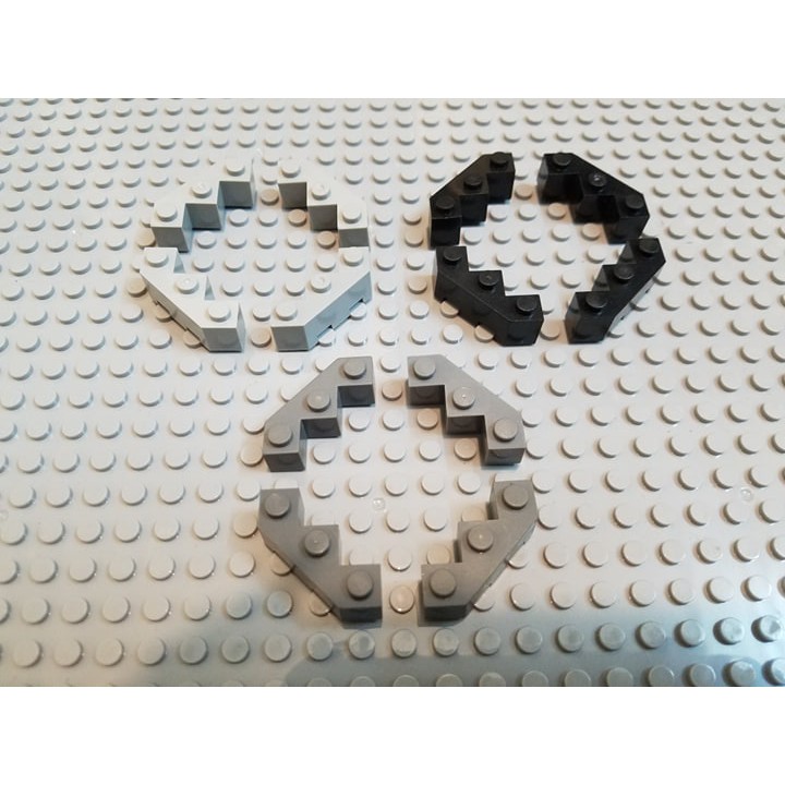 Phụ Kiện Moc Part 3x3  Góc 1/4 Chòi