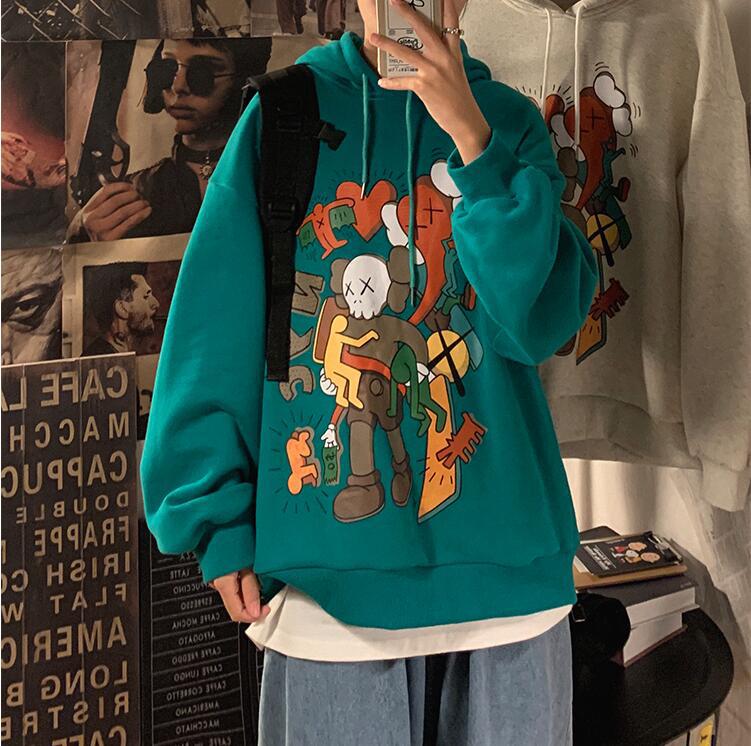 Áo Hoodie Tay Dài Kiểu Dáng Thể Thao Năng Động Cho Nam