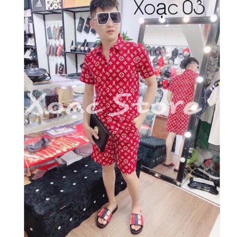 Bộ pizama đùi cộc chất kate thái loại đẹp....!!! | BigBuy360 - bigbuy360.vn