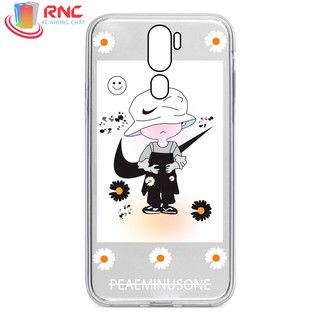 Ốp lưng OPPO A5 2020 Hoa cúc peaceminusone dẻo trong Silicone in hình(sản phẩm có 6 mẫu)