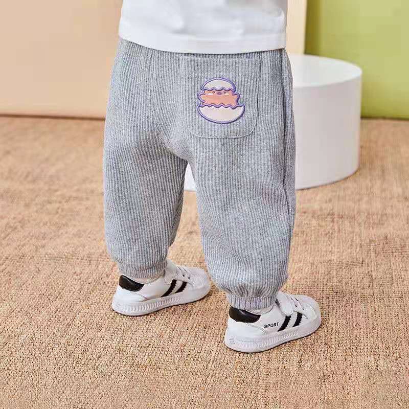 Quần dài trẻ em - Quần tăm bo chun cho bé AM830 TTR86