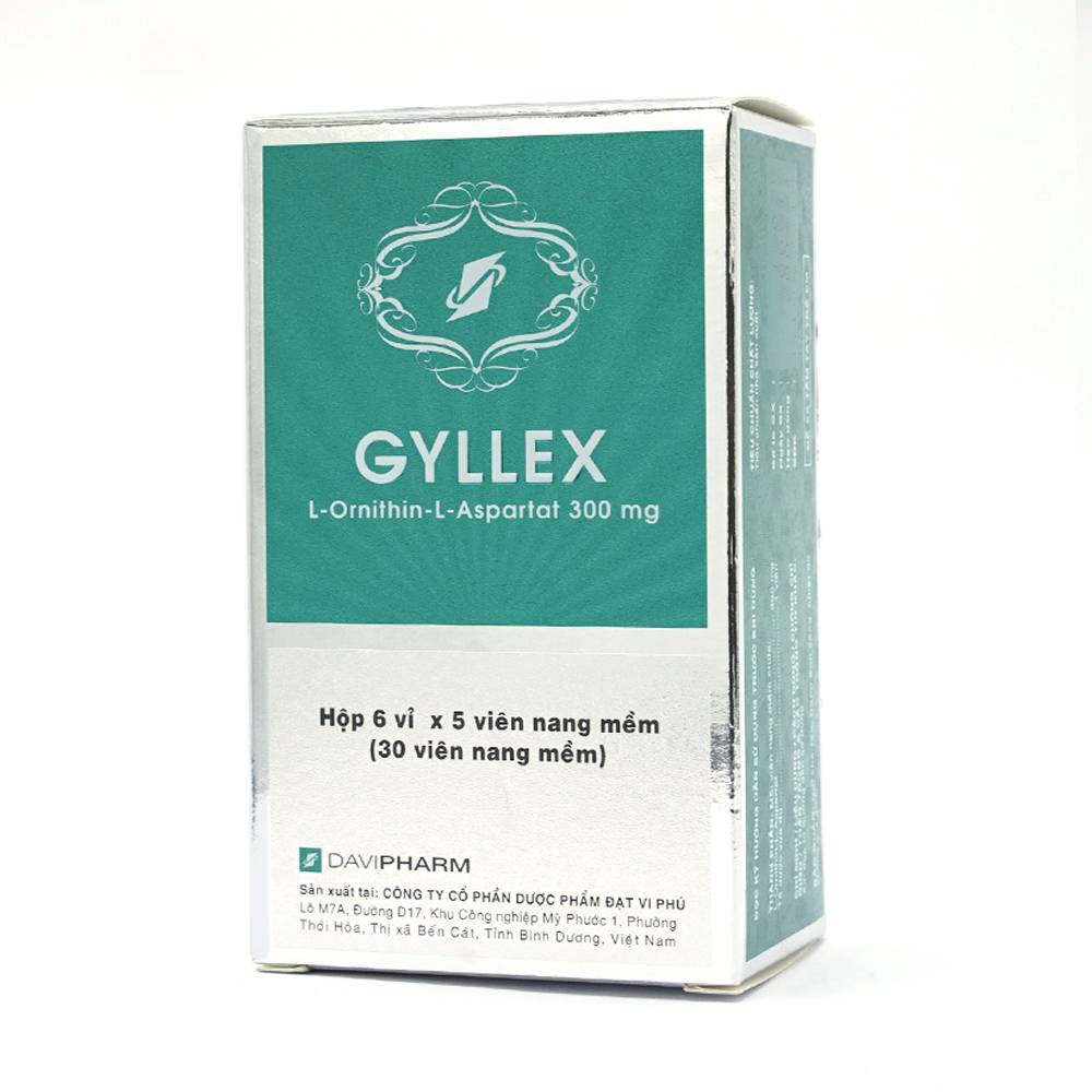 Bổ gan Gyllex giúp giải độc,bảo vệ và tăng cương chức năng gan hiệu quả ( hộp 30 viên)