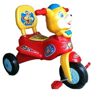 Xe 3 bánh thổi hình thú cho bé