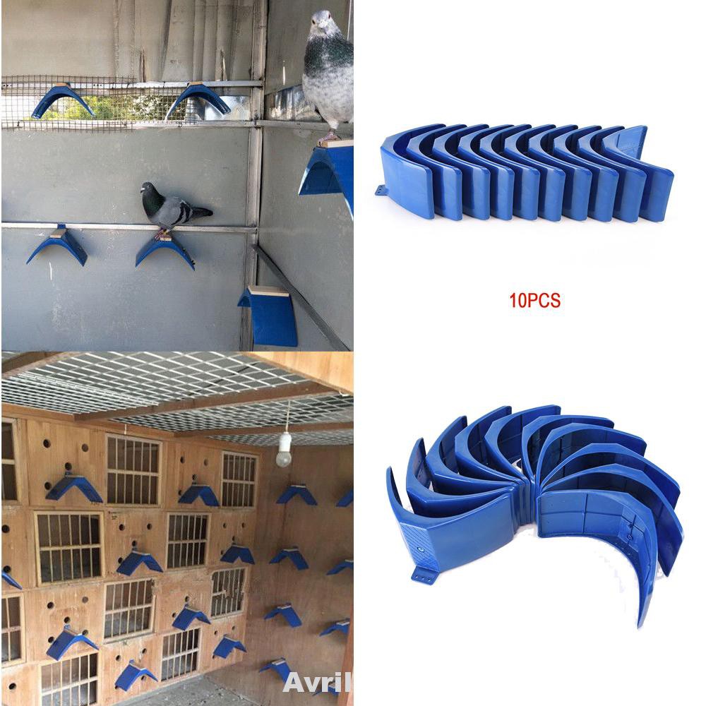 10pcs/set Bird Easy Use Support Rest Heat Resisting Pet Supply Pigeon Stand
