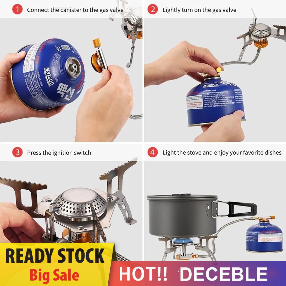 Bếp Gas Điện Tử Có Thể Gấp Gọn Tiện Dụng Cho Hoạt Động Ngoài Trời