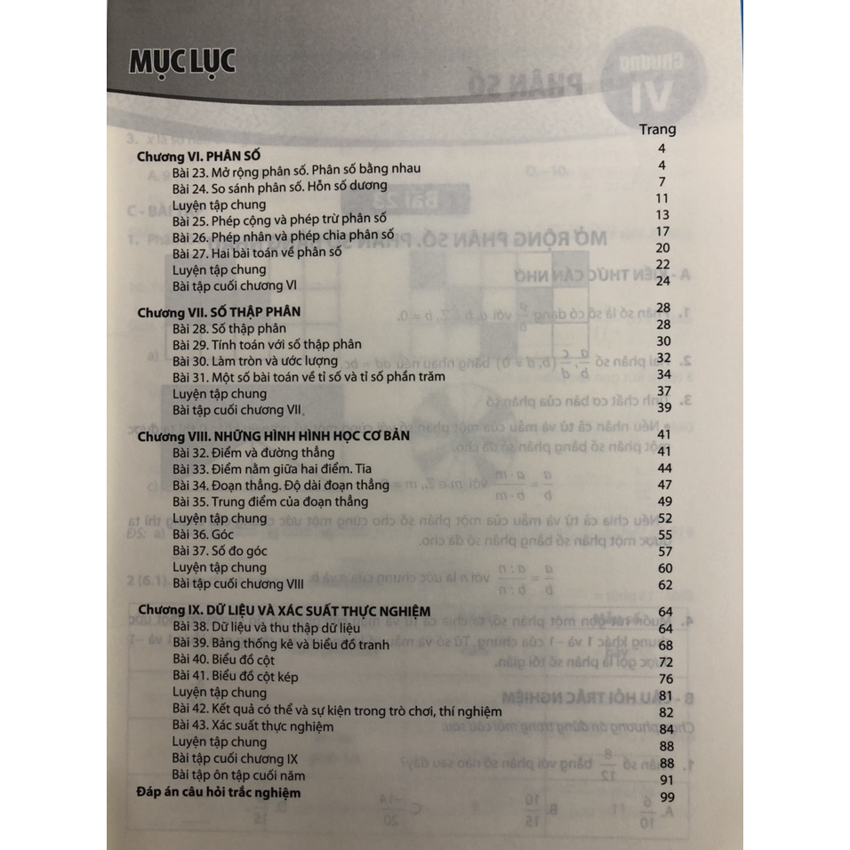 Sách - Vở thực hành Toán lớp 6 tập 2 (Kết nối tri thức với cuộc sống)