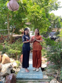 Bộ đi chùa chất lụa đẹp