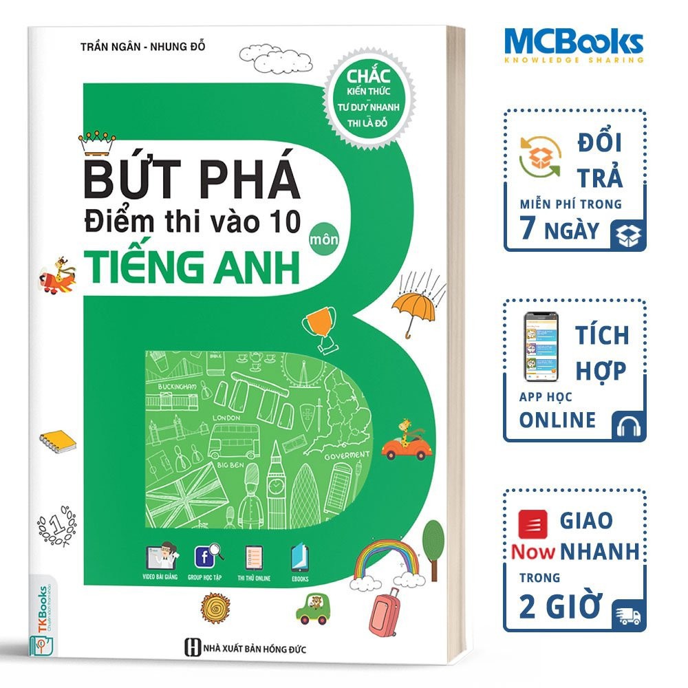 Sách - Combo Bứt Phá Điểm Thi Vào Lớp 10 Môn Toán - Ngữ Văn - Tiếng Anh