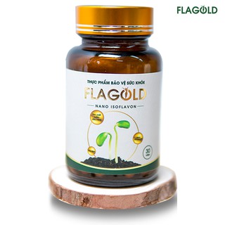 Nano Mầm Đậu Nành FlaGold (Lọ 30 viên)