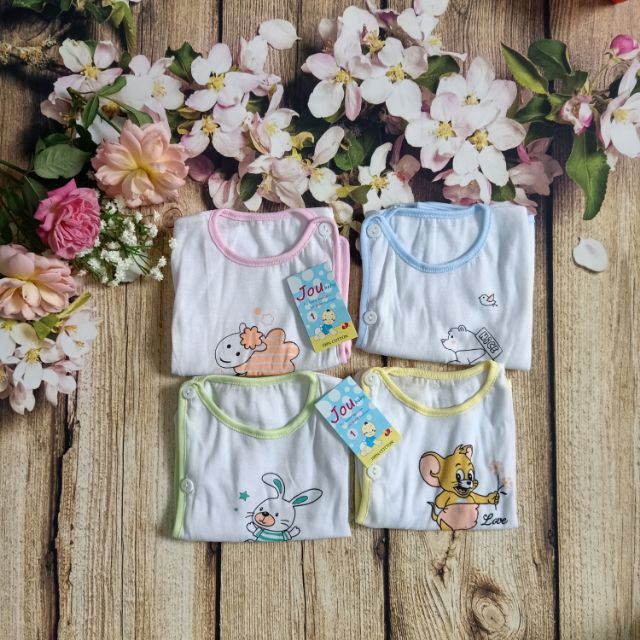 Áo cộc tay sơ sinh jou (size 1)