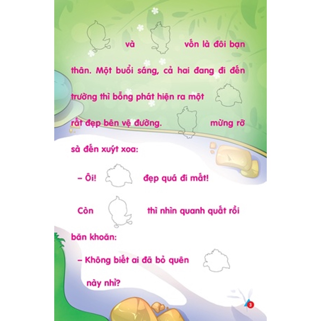 Sách Kể Chuyện Dán Hình 1 - Vịt Con Tốt Bụng