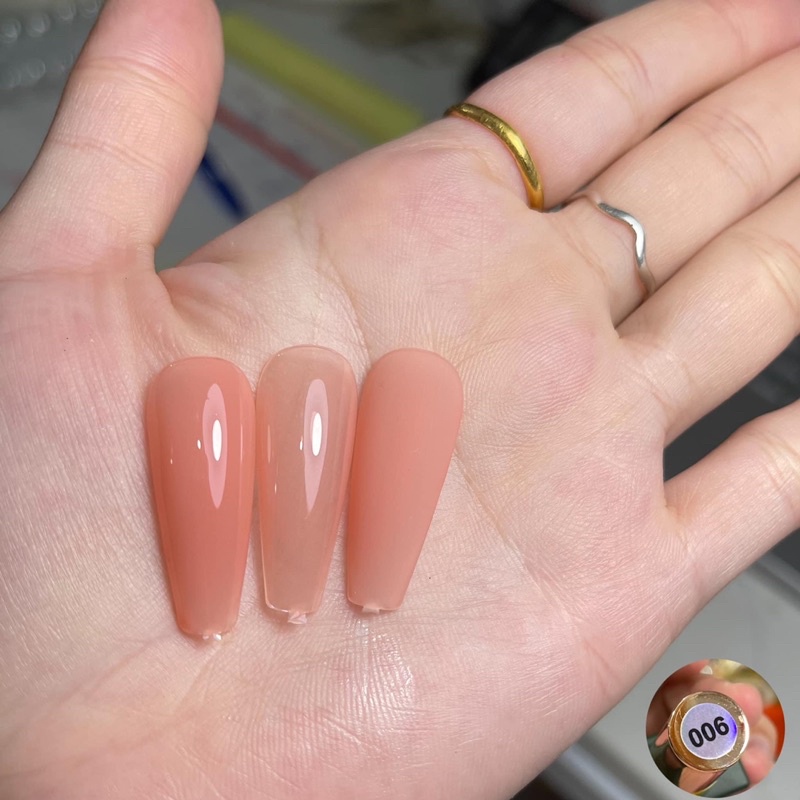 Sơn thạch Hồng cơ bản nail siêu hot