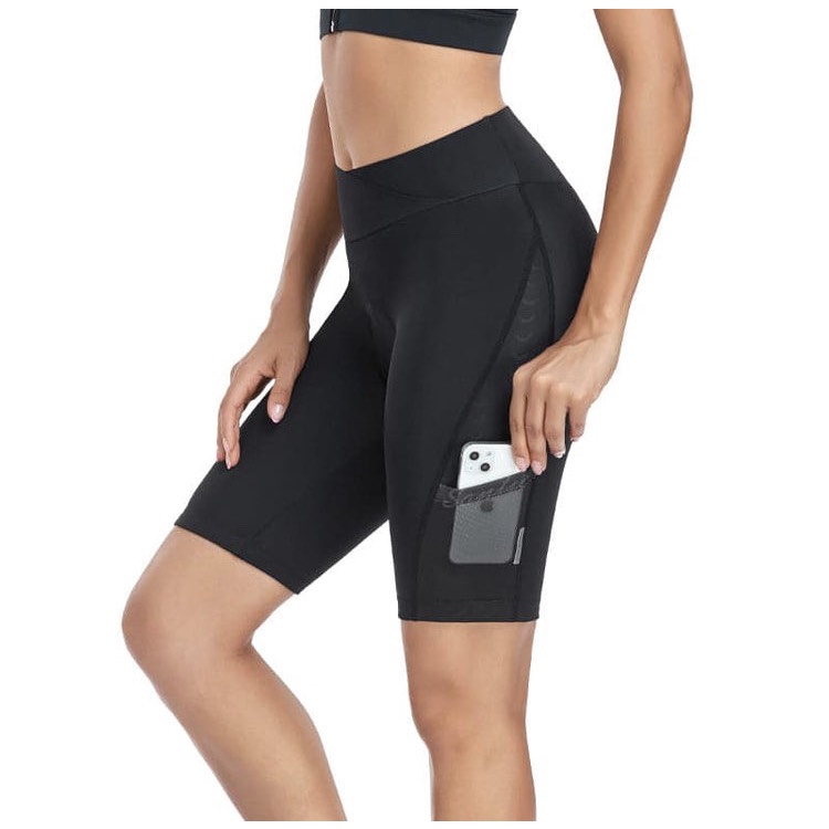 Quần đạp xe dành cho nữ có đệm 4D thoáng khí 154H , chính hãng Santic