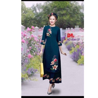 Vải áo dài cách tân mã CT4044- lụa nhật