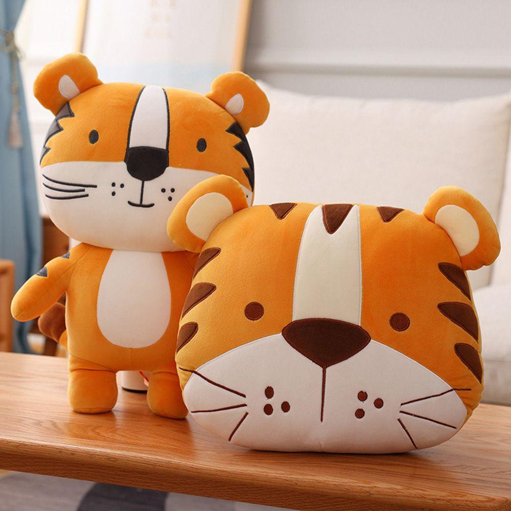 Thú Nhồi Bông Hình Con Hổ Mềm Mại 23-43cm