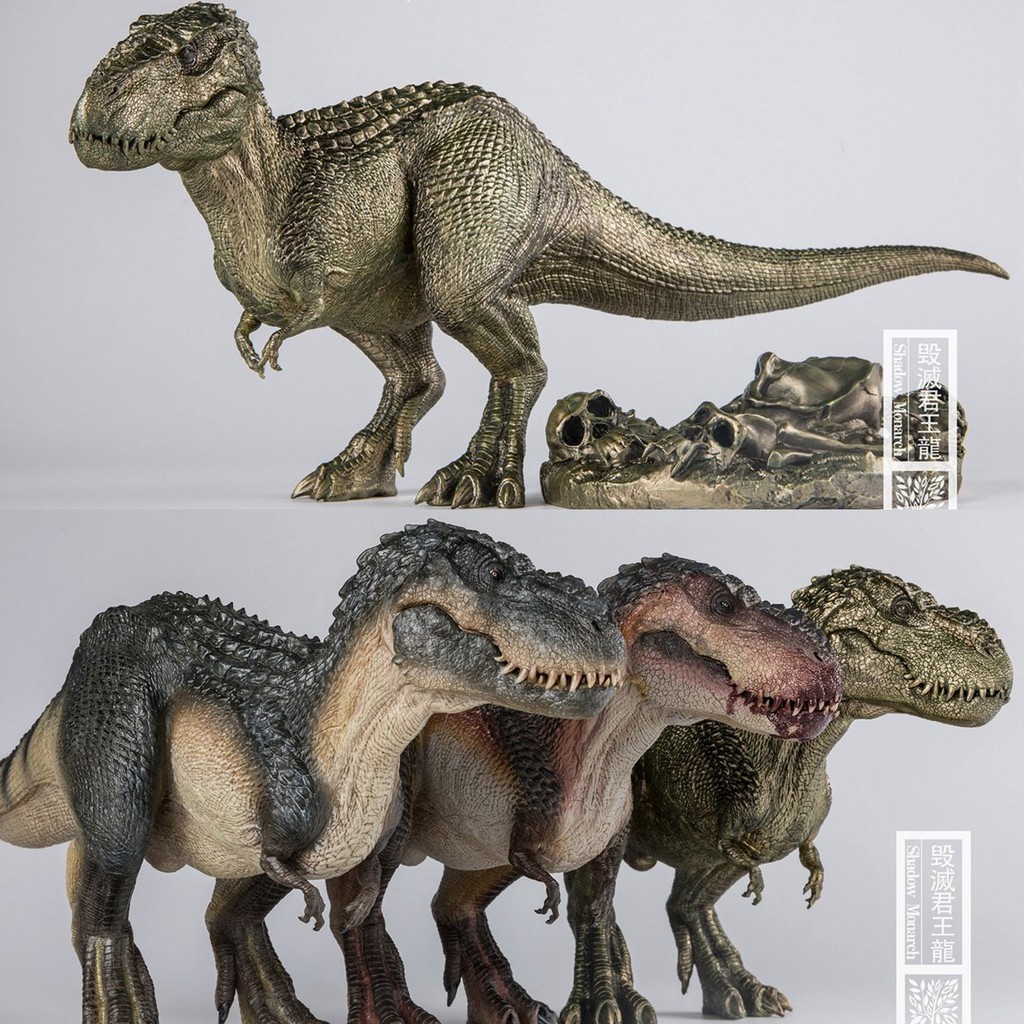 Mô hình khủng long Vastatosaurus Rex  Nanmu 2021  phiên bản màu đồng