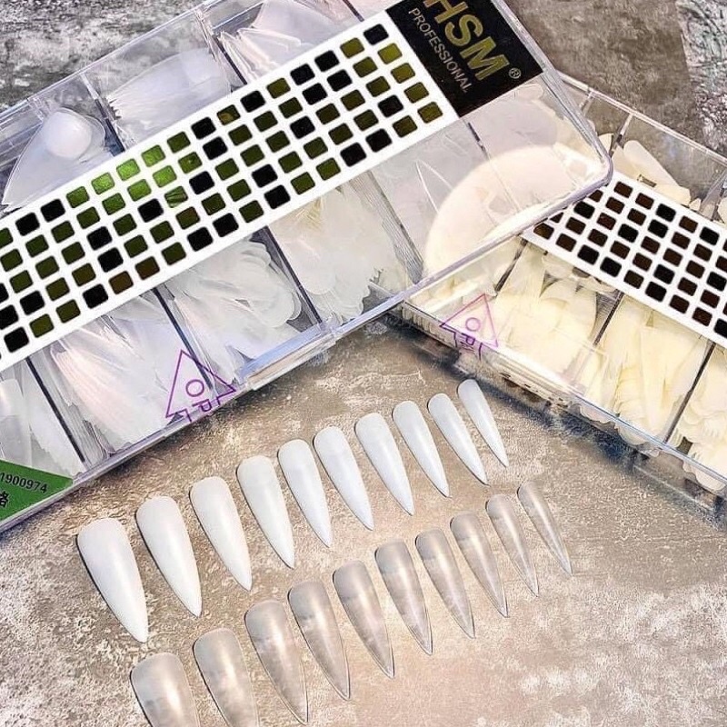 Móng úp tay HSM hàng chuẩn form loại 1 có sẵn 30 loại