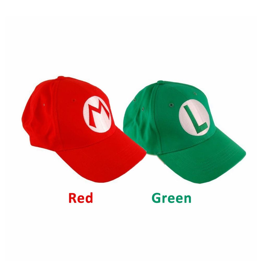 Borage Nón Lưỡi Trai Họa Tiết Hoạt Hình Super Mario Dễ Thương