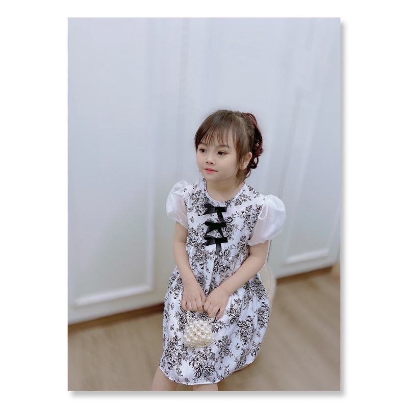 Váy đầm cao cấp cánh tiên cho bé xinh