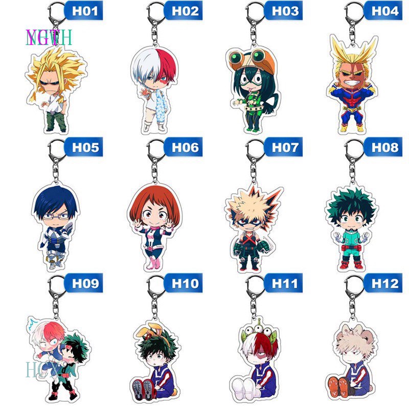 Móc Khóa Hình Nhân Vật Anime My Hero Academia