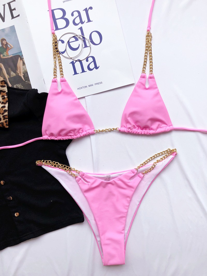 Bikini Phối Dây Xích Thiết Kế Quyến Rũ Cho Phái Nữ | BigBuy360 - bigbuy360.vn