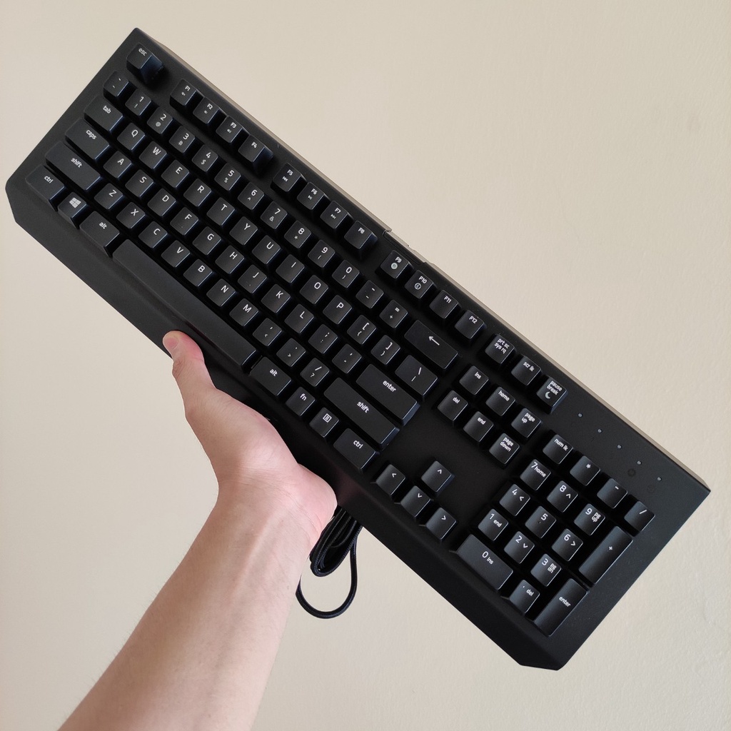 Bàn phím cơ game Razer Blackwidow - Bàn phím cơ chơi game giá rẻ chính hãng không led rgb