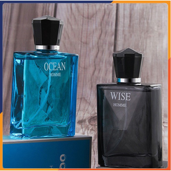 Combo 2 chai nước hoa nam chính hãng WiseHome hương thơm nhẹ nhàng và quyến rũ, giữ thơm lâu, dạng xịt 50ml CBDNP020