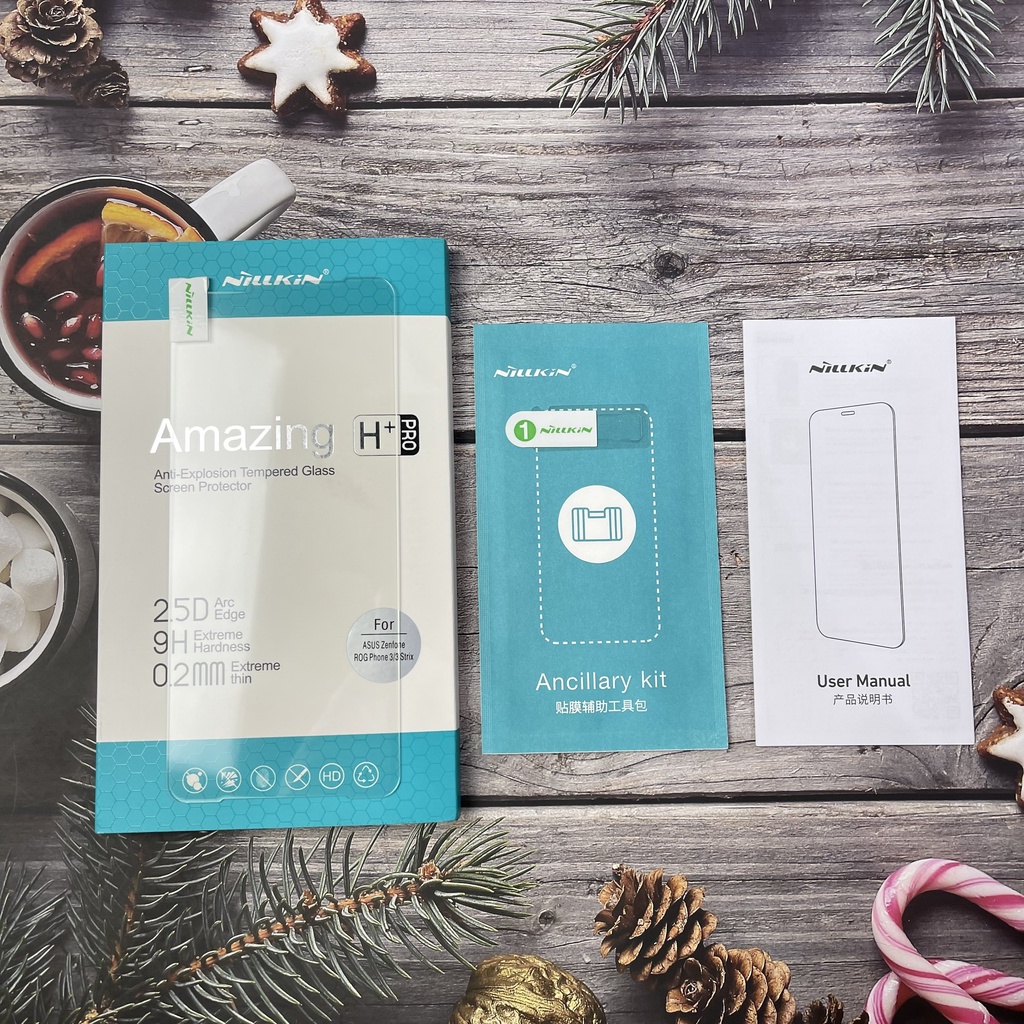 Kính Cường Lực Nillkin H + Pro Asus Rog Phone 3 / 3 Strix Full Màn