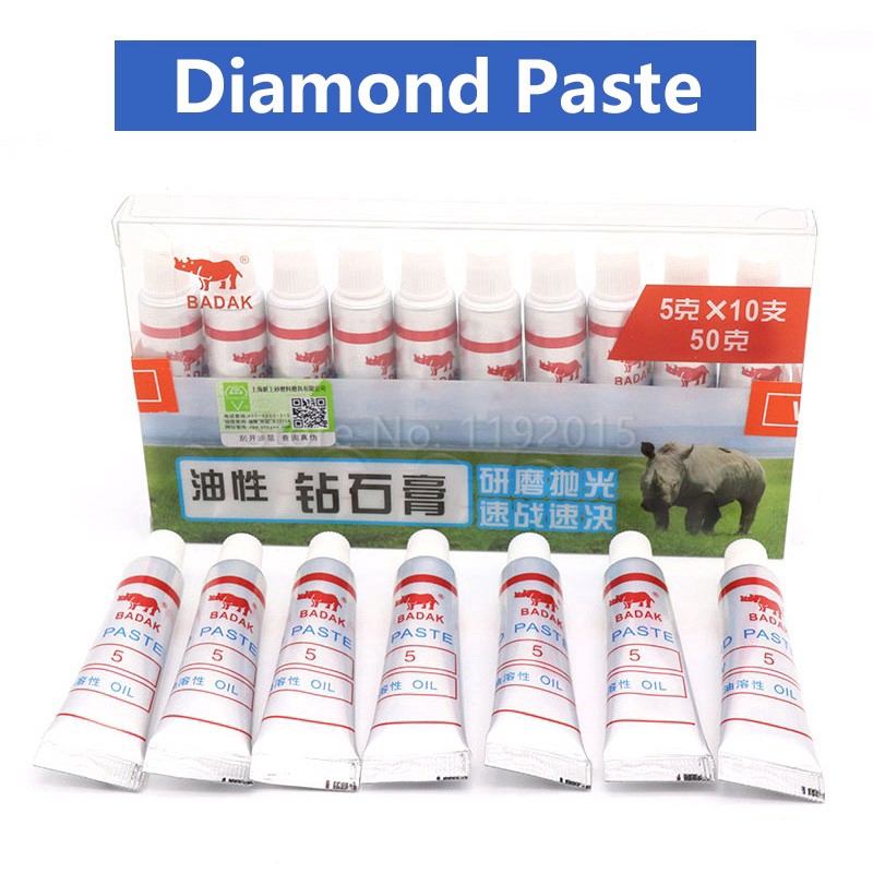 Xi lanh hợp chất đánh bóng kim cương 0,5 ~ 40 Micron Thủy tinh mài kim loại