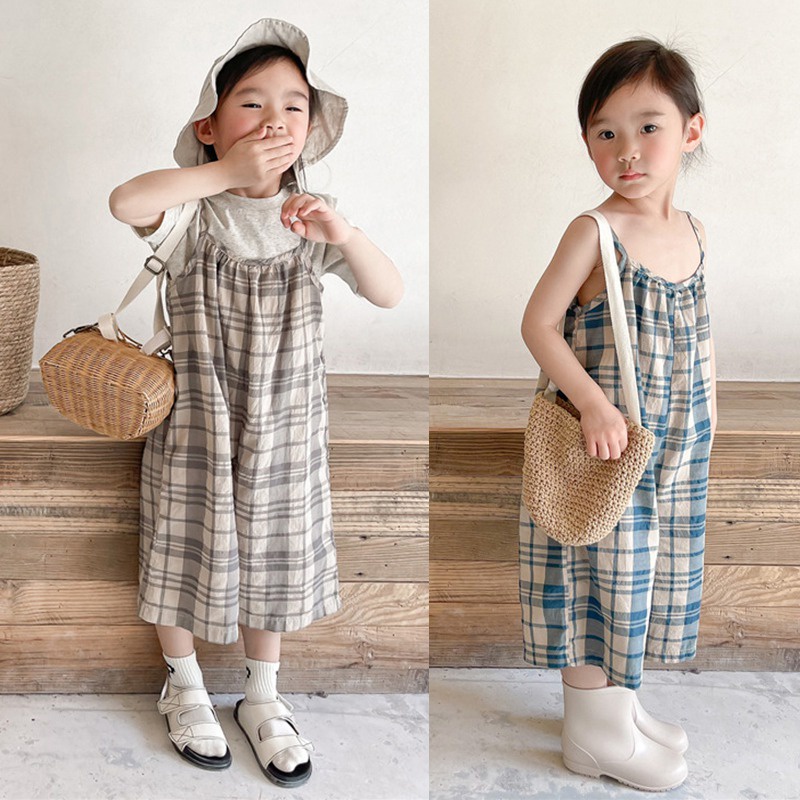 Áo liền quần Thời Trang Hàn Quốc Xinh Xắn Dành Cho Bé Gái