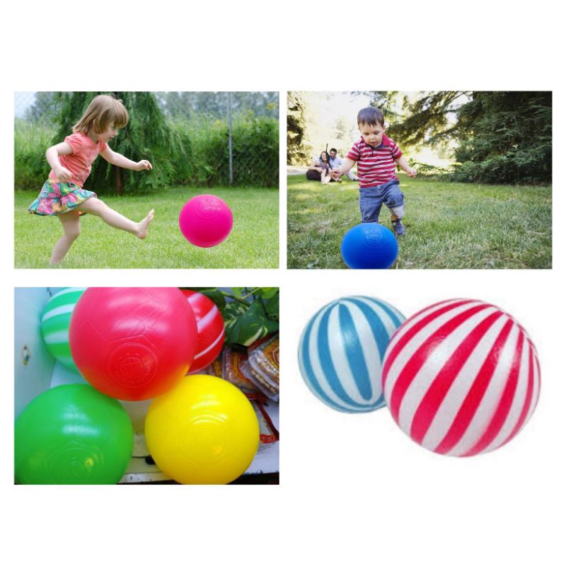 combo 5 quả bóng đá nhựa hàng Việt Nam [ 15cm, 18cm]