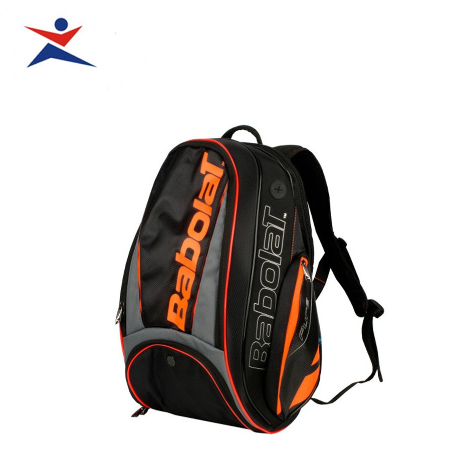 [Nhập MASOHV11 giảm 200k] Ba lô tennis Babolat Backpack Pure đen cam V753047-189 ( đen cam)