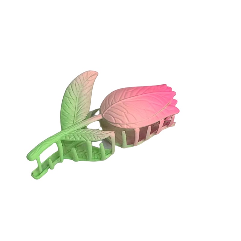 ✨✨Kẹp Tóc Hình Hoa Tulip/ Cá Mập Bằng Hợp Kim Thời Trang Hàn Quốc Cho Nữ
