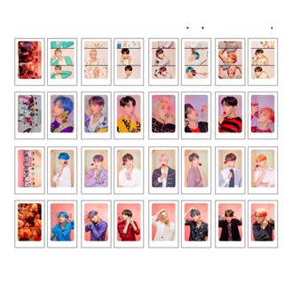 32 card ảnh Bangtan Persona kèm kẹp gỗ và dây